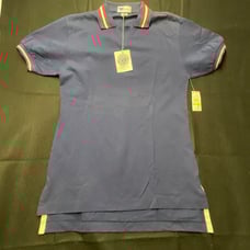 Vintage New NOS Wimbledon Women’s Polo Shirt NWT Sz S Blue England Tennis