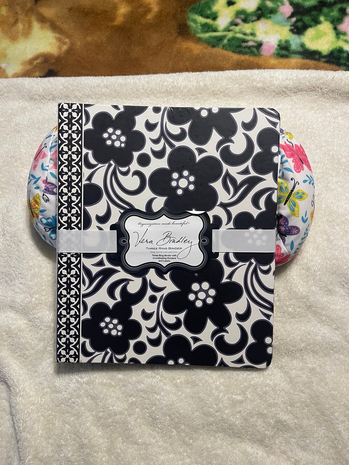 Vera Bradley Night and Day Three Ring Binder NWOT