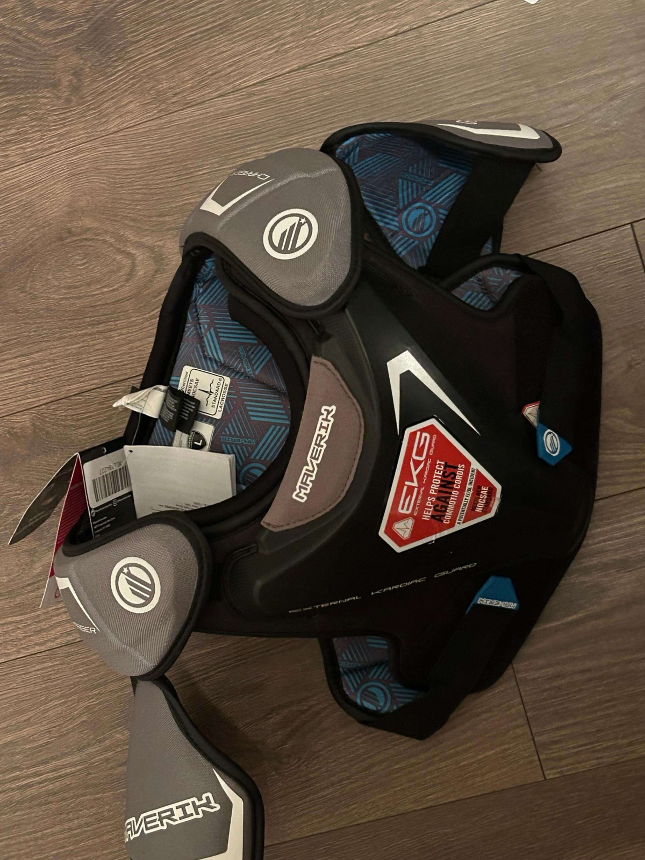 Maverik Charger EKG Lacrosse Shoulder Pads
