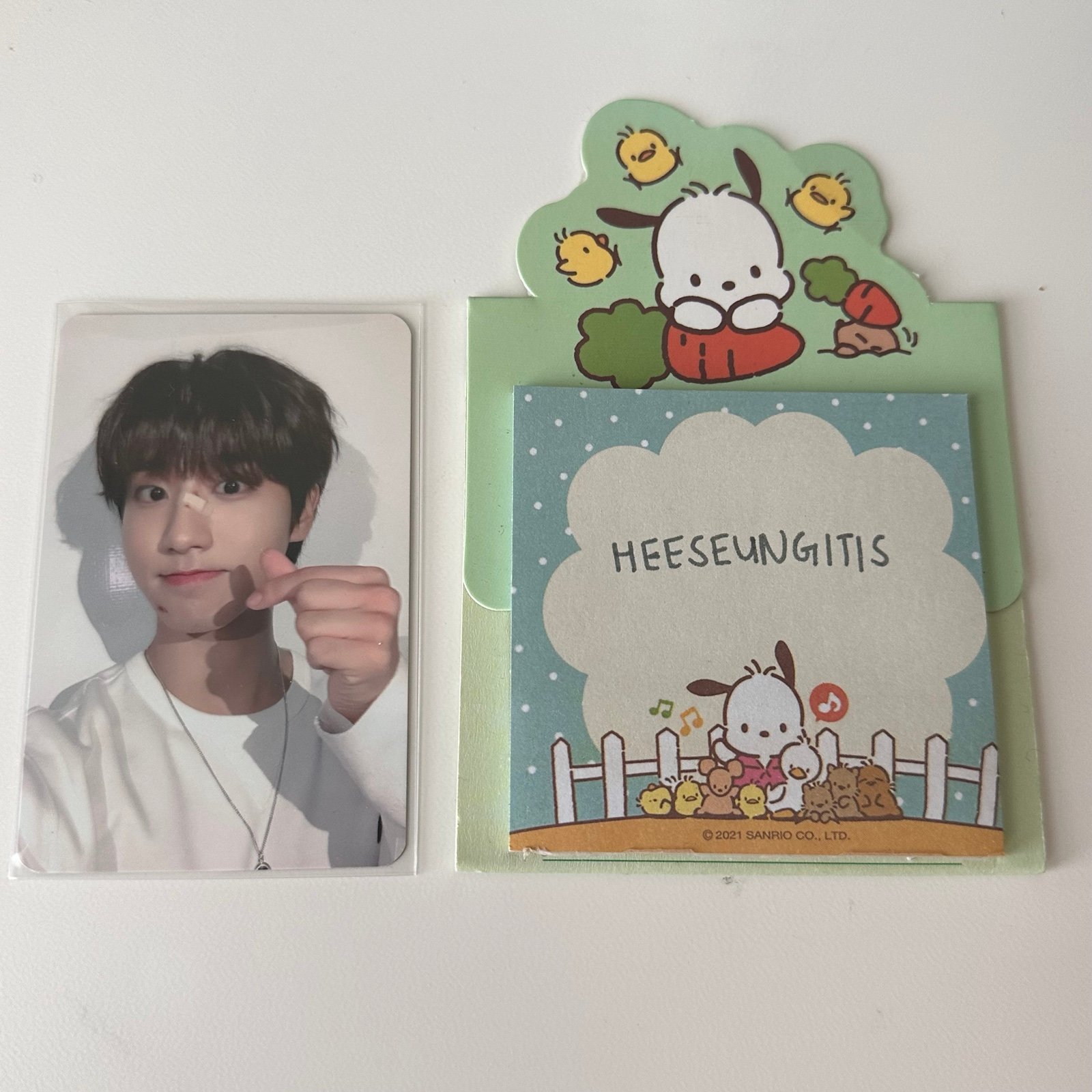 stray kids han in life soundwave pob photocard