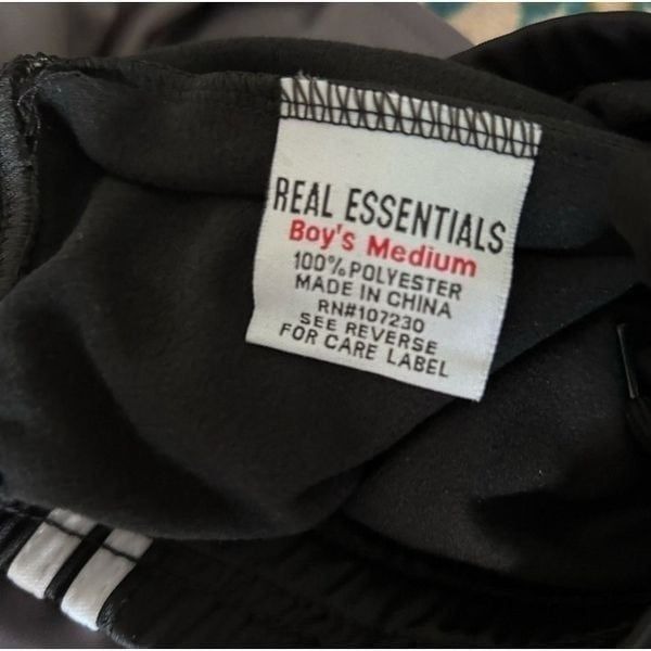 Bundle~Brand New No Tags REAL ESSENTIALS 3 NWT Boy's Medium pants and 5 S shirts