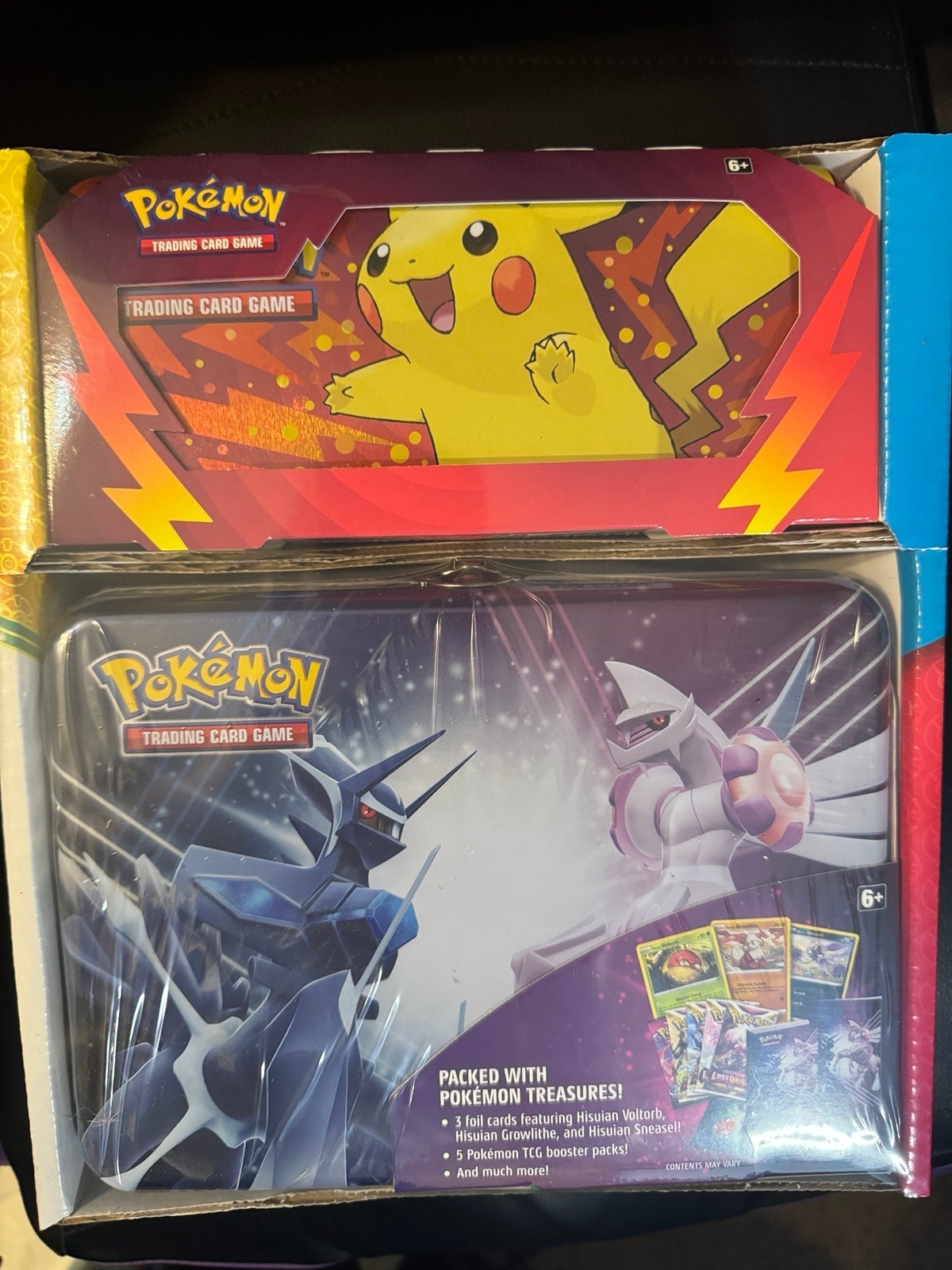 Sealed Pokemon collectors chest plus pencil case