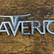 Vintage Ford Maverick Emblem Badge Ornament Logo ~ Original Car Part