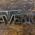 Vintage Ford Maverick Emblem Badge Ornament Logo ~ Original Car Part