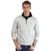 Men's | Nautica | Oatmeal Gray Quarter Zip Fleece Pullover - Medium