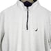 Men's | Nautica | Oatmeal Gray Quarter Zip Fleece Pullover - Medium