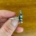 Vintage Native American Sterling Silver Unique Ring size 6 1/4