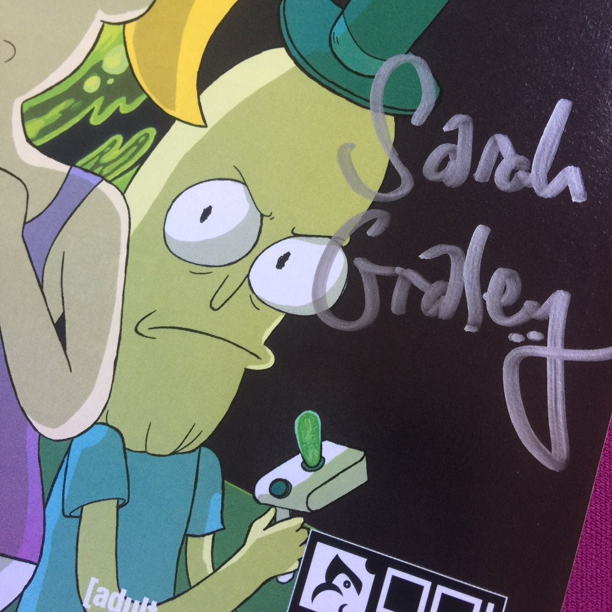 SIGNED Rick and Morty #1 Little Poopy from Midtown Comics NYC