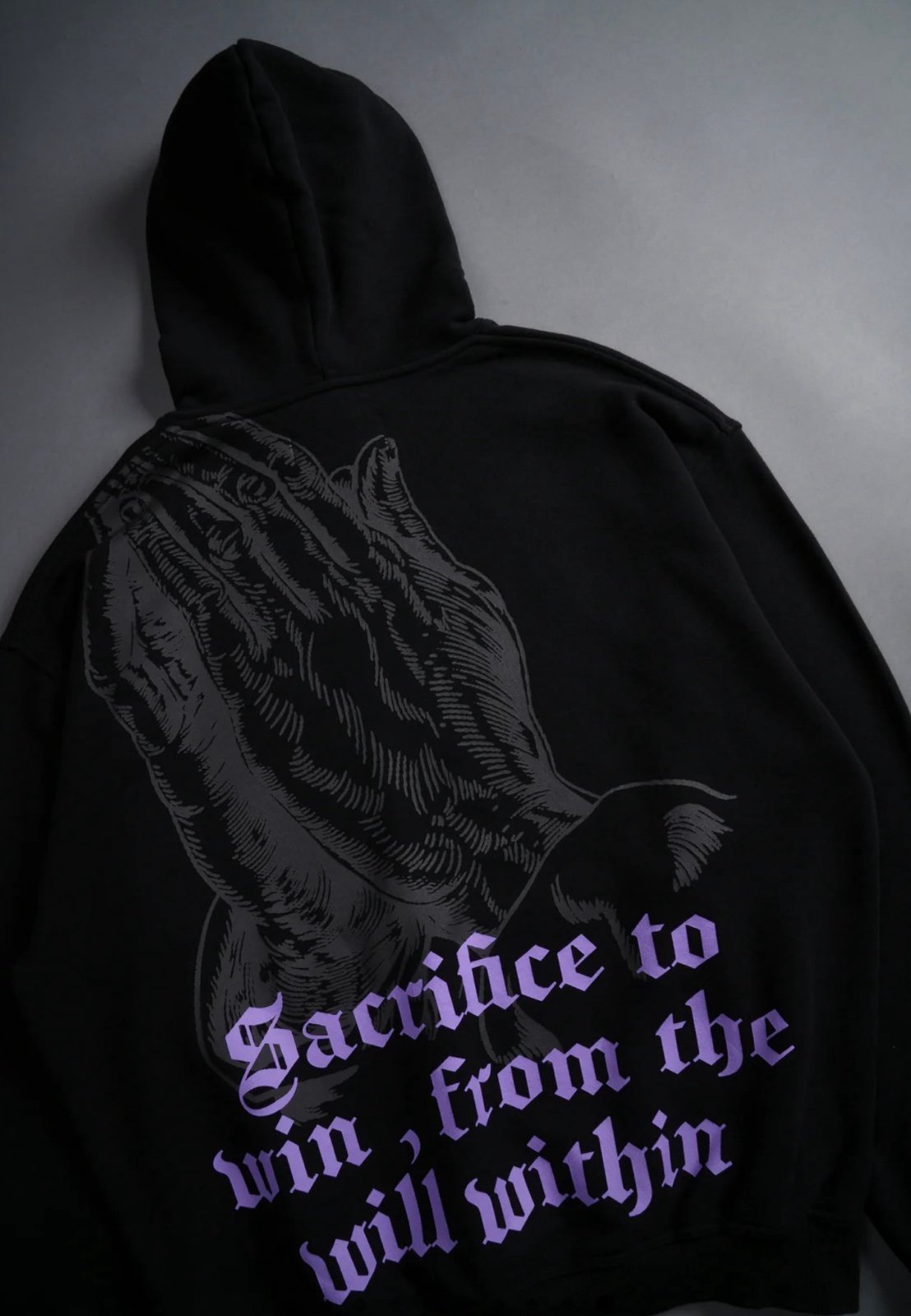 DARC SPORT “BODYBUILDING SAVED MY LIFE” HOODIE MEDIUM