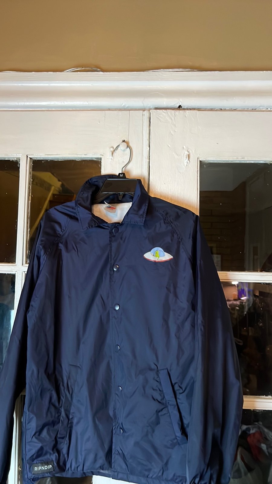 RIPNDIP UFO Jacket Men’s Small Blue Same “Sht” Different Day