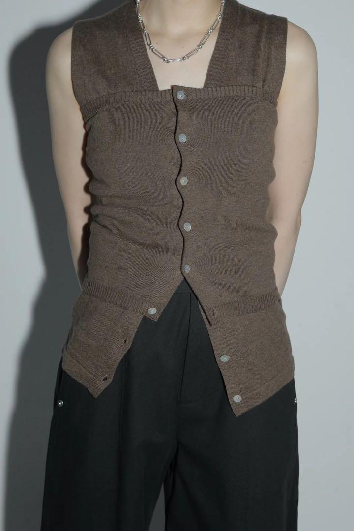 front button ensemble knit – louren store