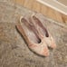 Vivaia Bibi Almond Toe Knotted Sustainable Flats Size 37 (6.5)