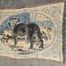 Vintage We Love Country British Bulldog Blanket dog tapestry 1980s w/tags Animal