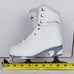 Jackson Ultima Sz 12J White Figure Skates Fleece JS181 FL Youth Misses