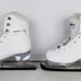Jackson Ultima Sz 12J White Figure Skates Fleece JS181 FL Youth Misses