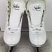 Jackson Ultima Sz 12J White Figure Skates Fleece JS181 FL Youth Misses