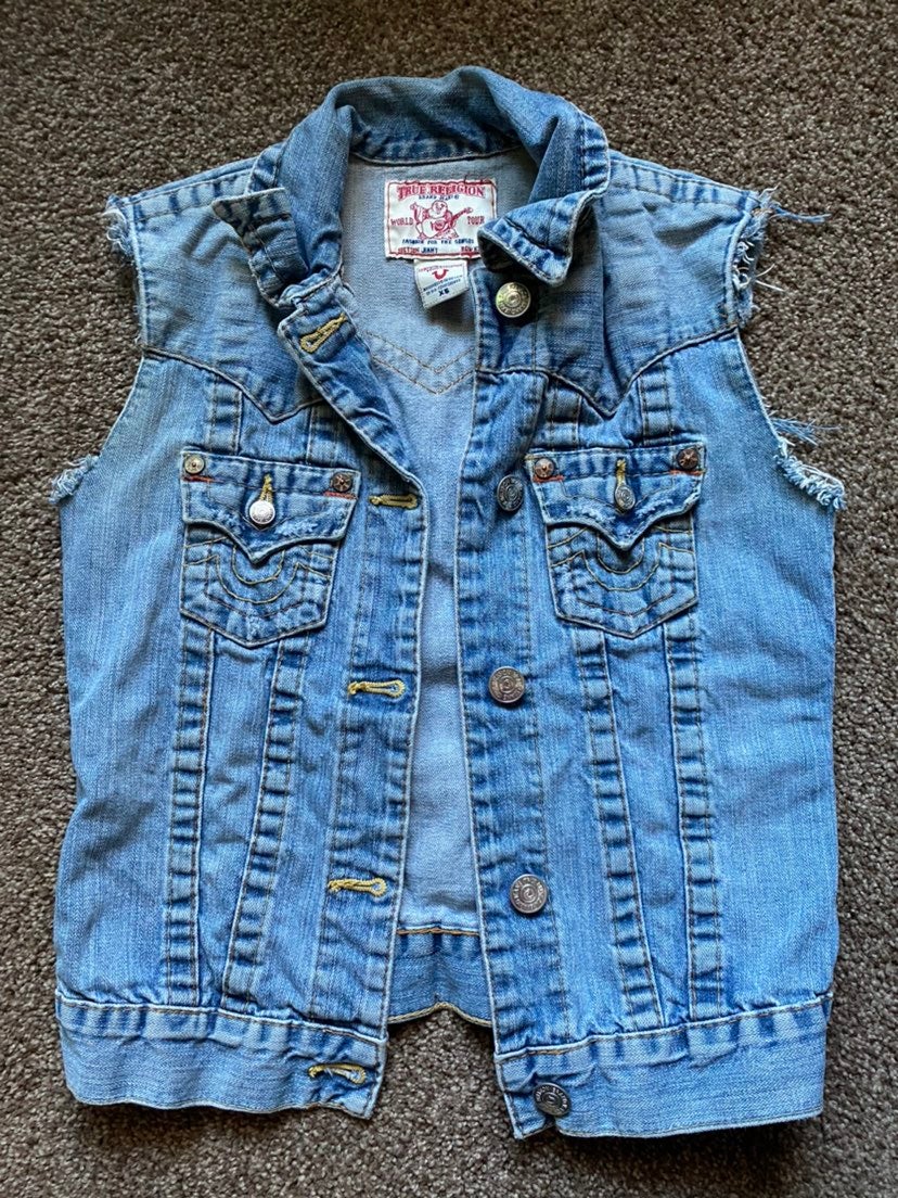True religion vest