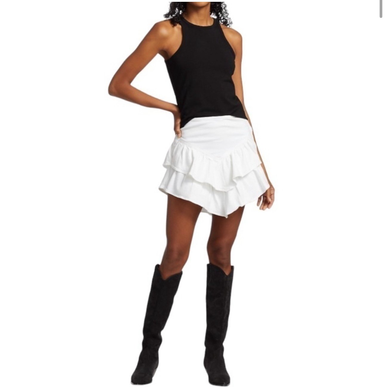 Mother The Ruffle Mini Skirt Fairest of Them All Size 28