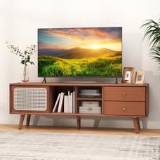 Mid Century Modern TV Stand for Tvs up to 65\