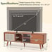 Mid Century Modern TV Stand for Tvs up to 65\
