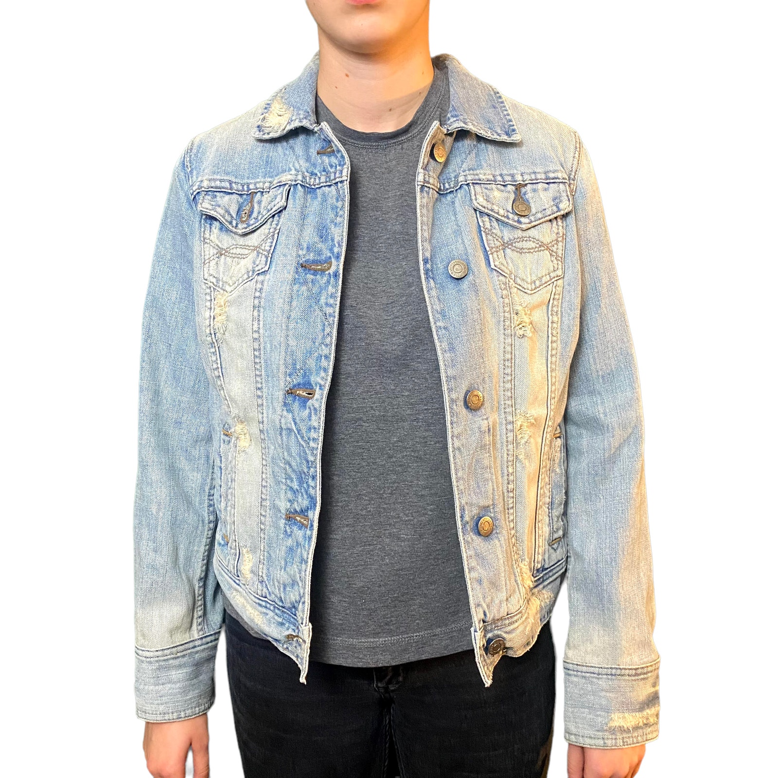 Womens Abercrombie and Fitch Denim Jacket Medium
