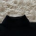 RAFAELLA Petite Black Angora Rabbit Hair Wool Small