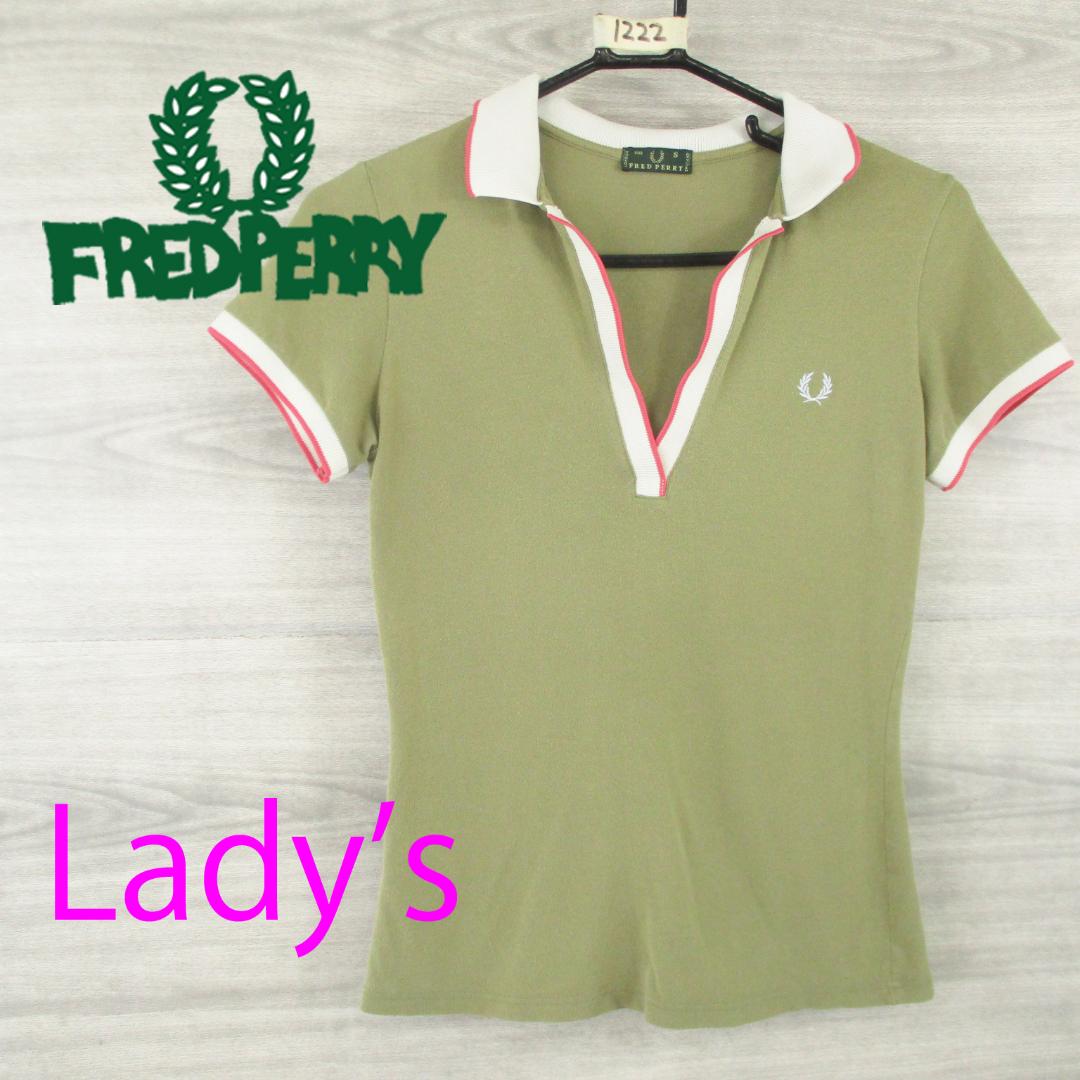 Fred Perry Italian Made Women's Embroidered Logo Polo Shirt M1222m