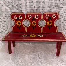 Dollhouse bench #2445