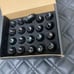 20PCs Black Rays Style Lug Nuts M12x1.25
