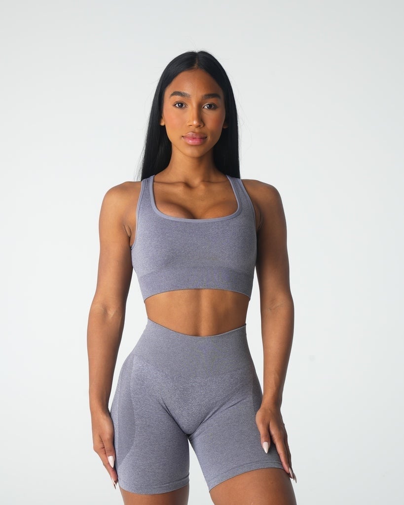 NVGTN Grey Eclipse Seamless Bra Size Medium