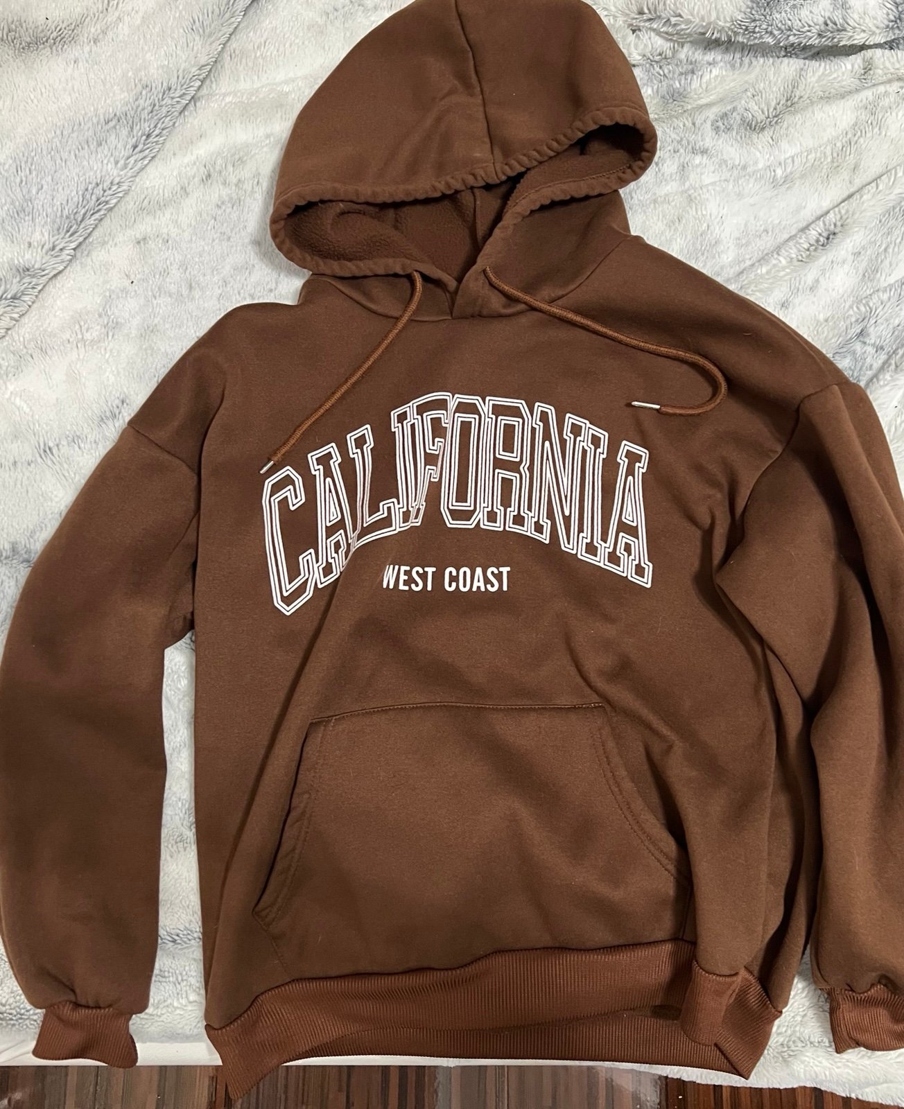 Mocha Graphic Hoodie