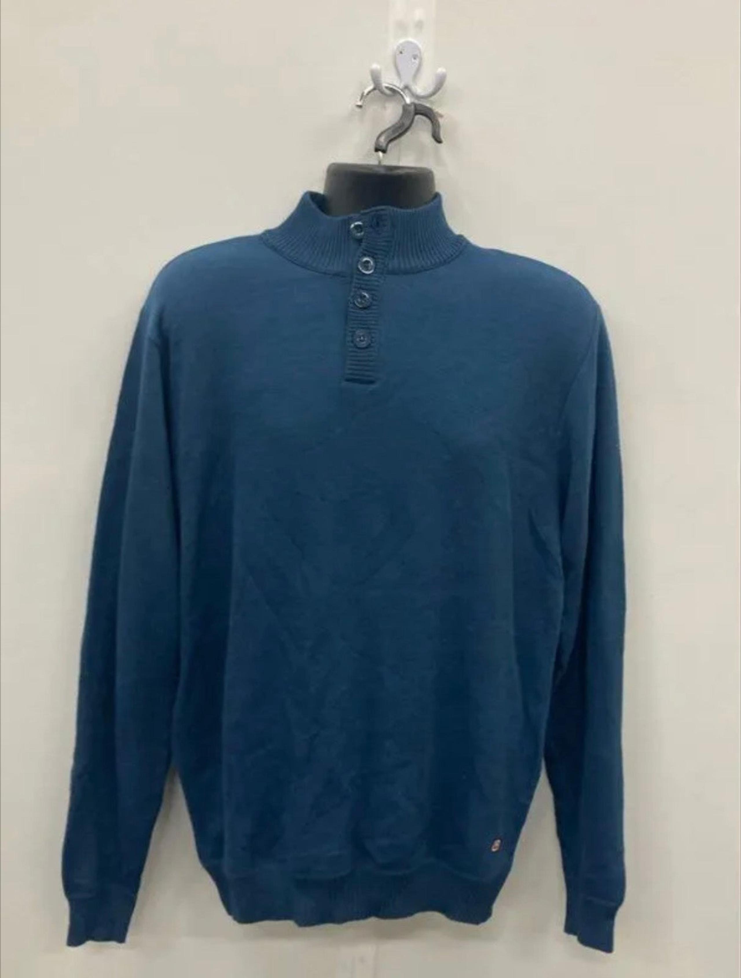 NWT Ecko Unltd Men's Business Casual Blue Sweater Sz L MSRP $58