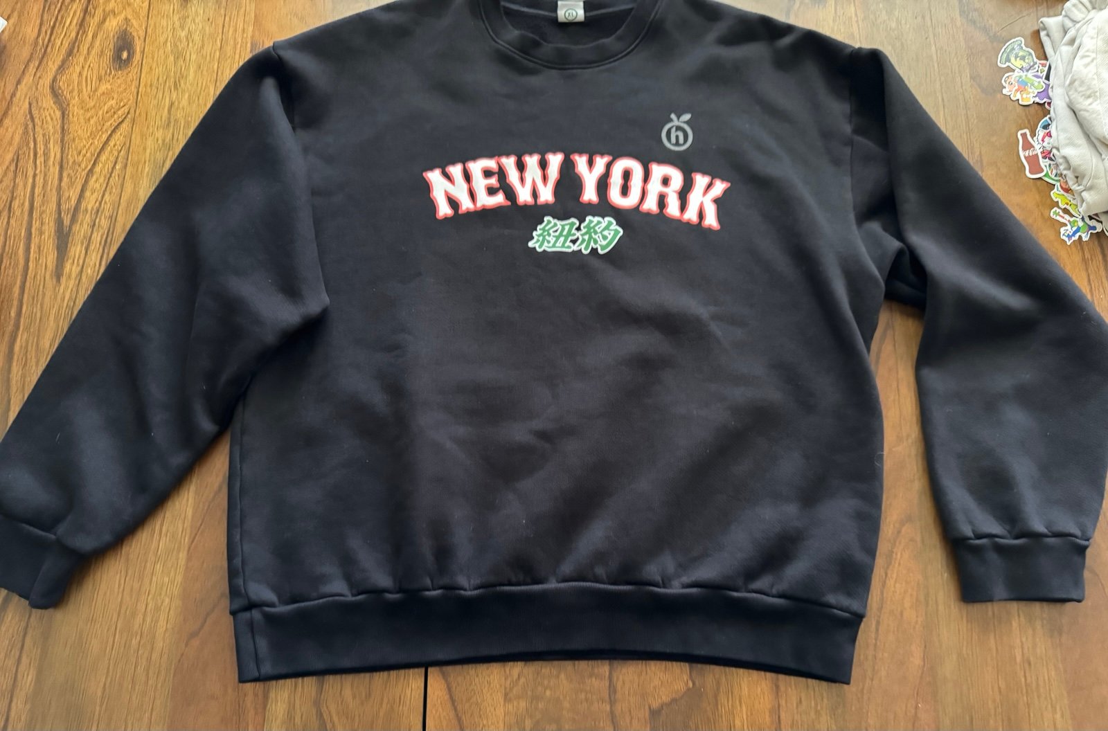 Hidden NY Tokyo New York Crewneck Sweatshirt XL NWOT