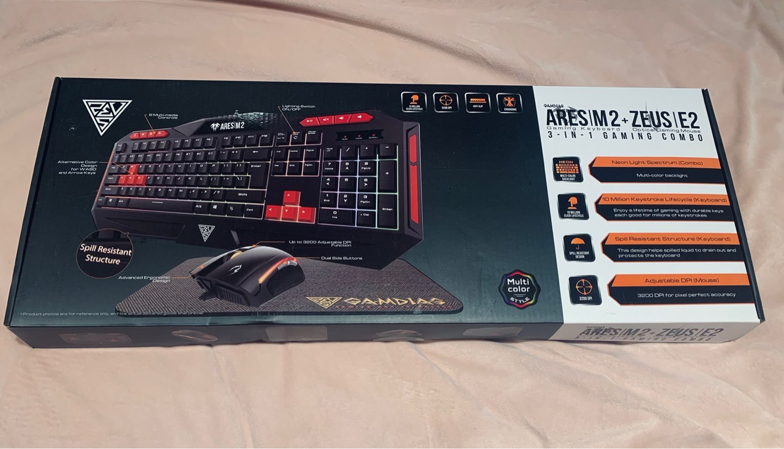 ARES| M2 + Zeus| E2 gaming combo