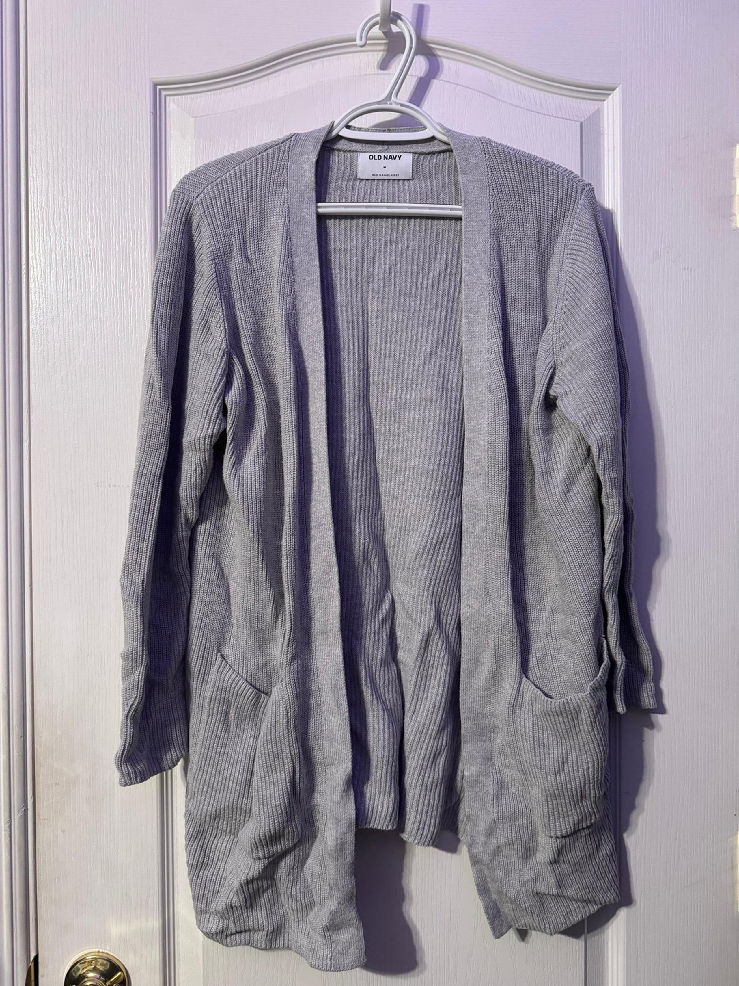 Gray Cardigan