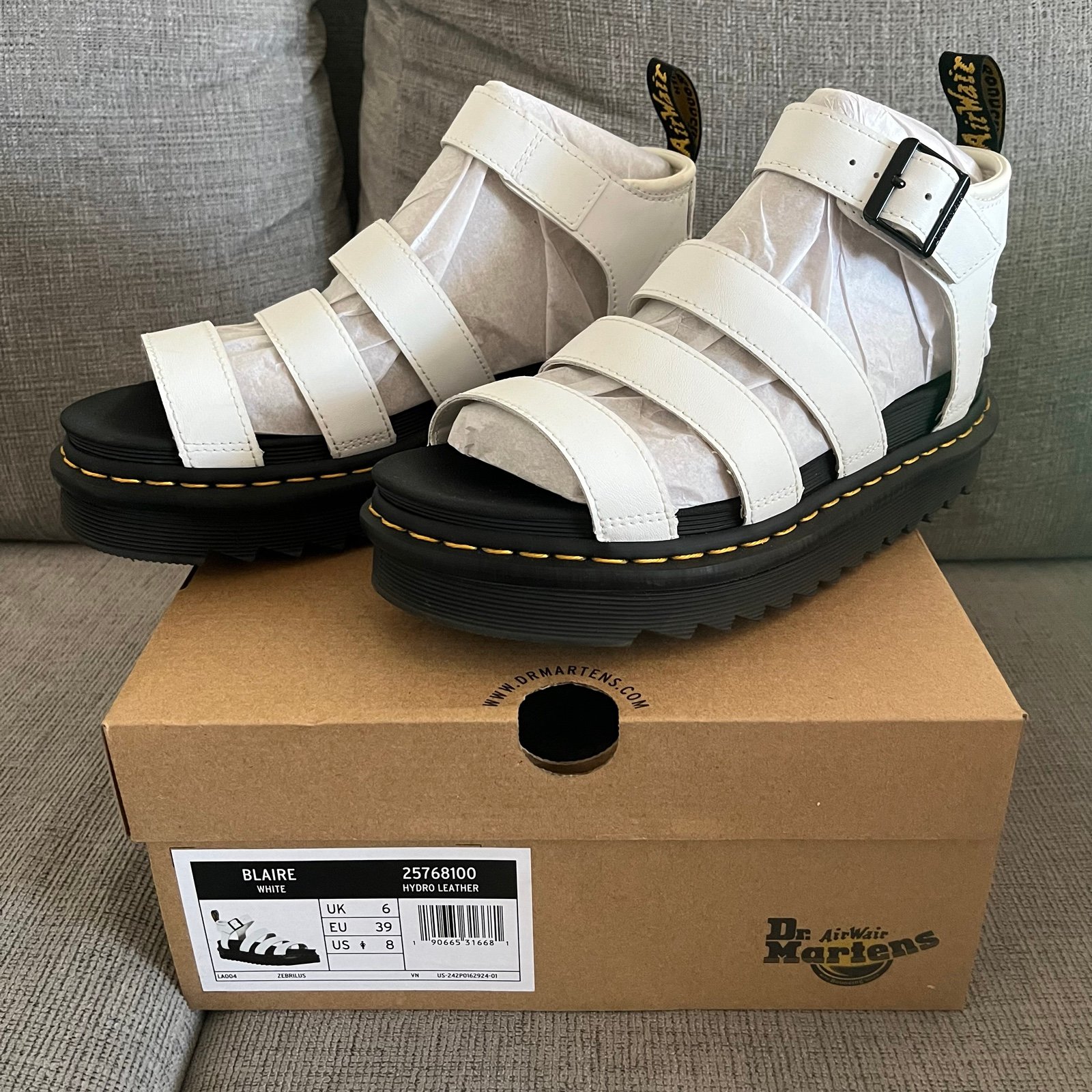 Dr. Martens blaire hydro leather sandal