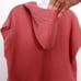 ba&sh Short Sleeve Hoodie in Vieuxrose