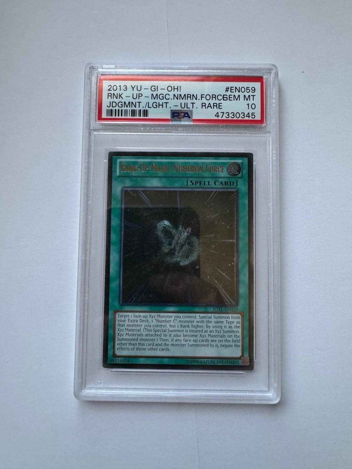 PSA 10 rank up magic numeron force