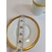 ANC Fabrique Royale Limoges France Demitasse Cup & Saucer Agate Gilded set of 2