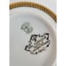 ANC Fabrique Royale Limoges France Demitasse Cup & Saucer Agate Gilded set of 2