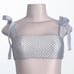 Zimmermann Bowie Tie Bandeau + Triangle Bikini in Blue Dot SZ 1/Small