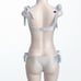 Zimmermann Bowie Tie Bandeau + Triangle Bikini in Blue Dot SZ 1/Small