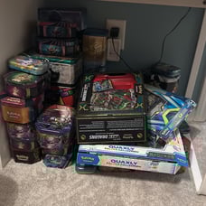 Massive collection of Pokémon tins