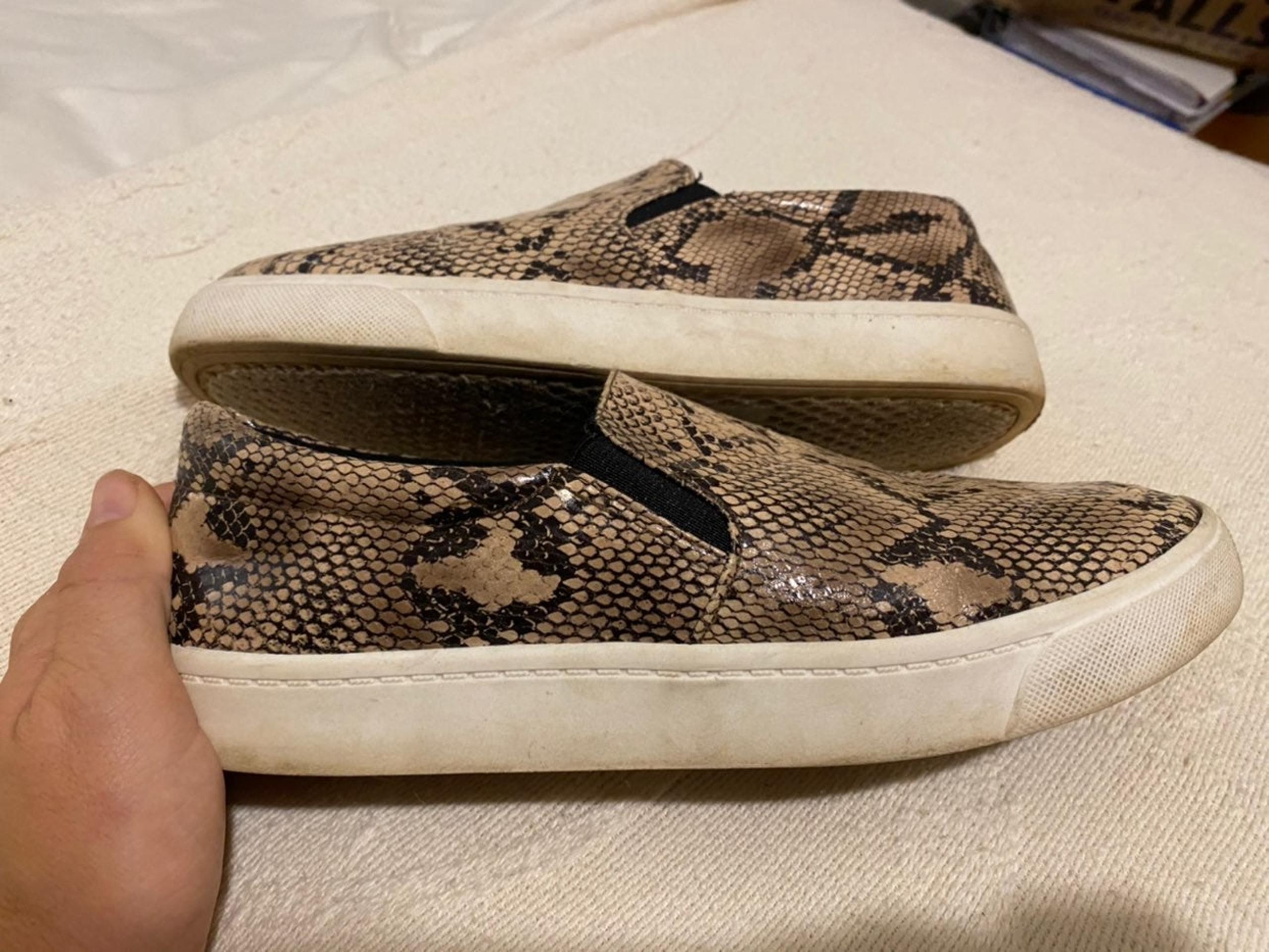 Snakeskin sneakers soda