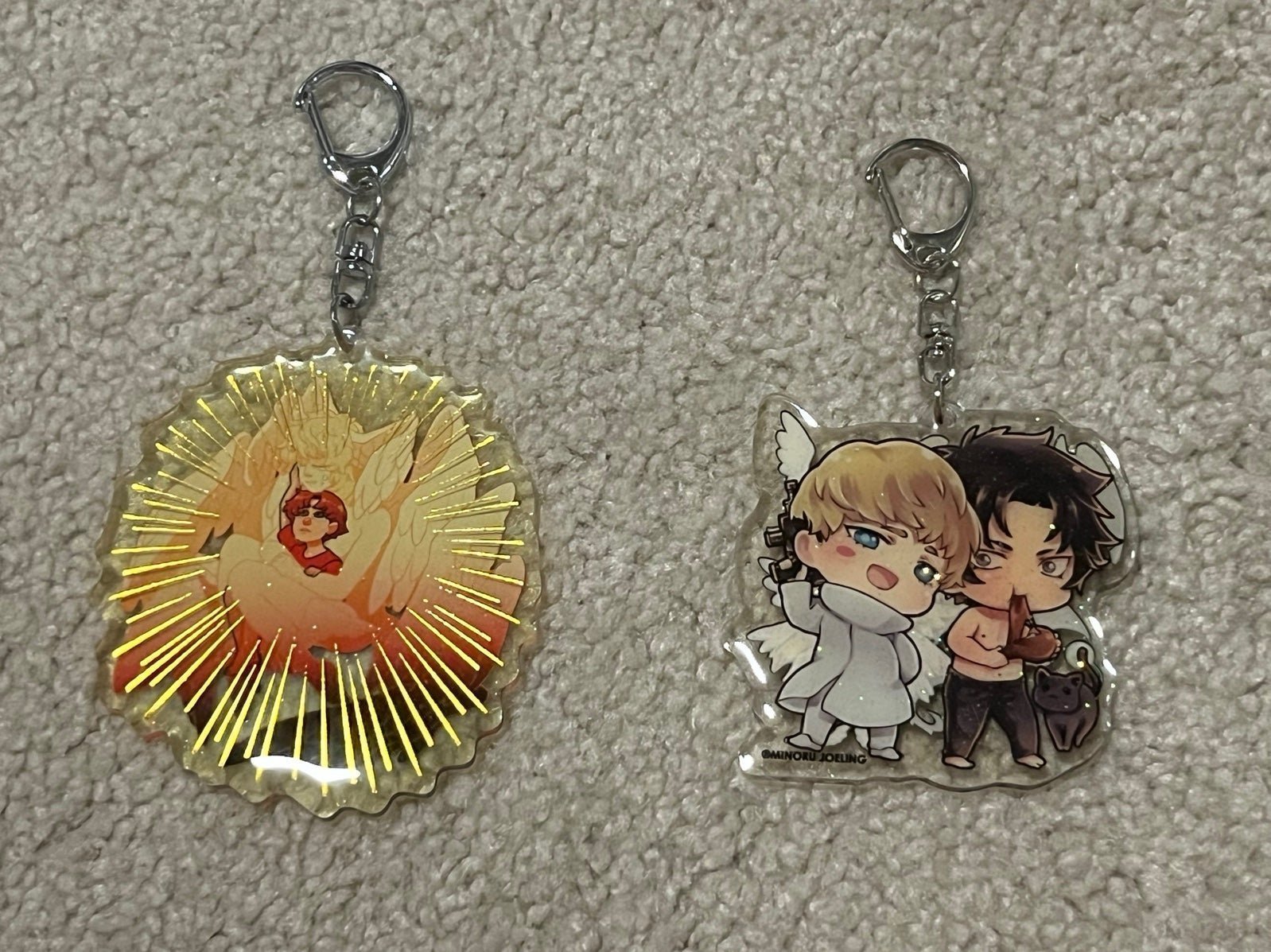 Devilman Crybaby Double-Sided Acrylic Keychain Lot