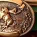 Vintage| Legendary 60’s CHAMBERS “Rodeo Drive” Solid Brass Belt Buckle
