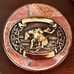 Vintage| Legendary 60’s CHAMBERS “Rodeo Drive” Solid Brass Belt Buckle