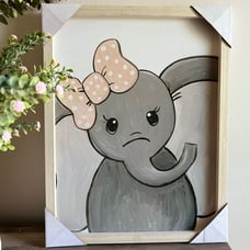 Wall Decor Elephant baby