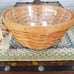 Longaberger FLARE BOWL BASKET WITH PROT.