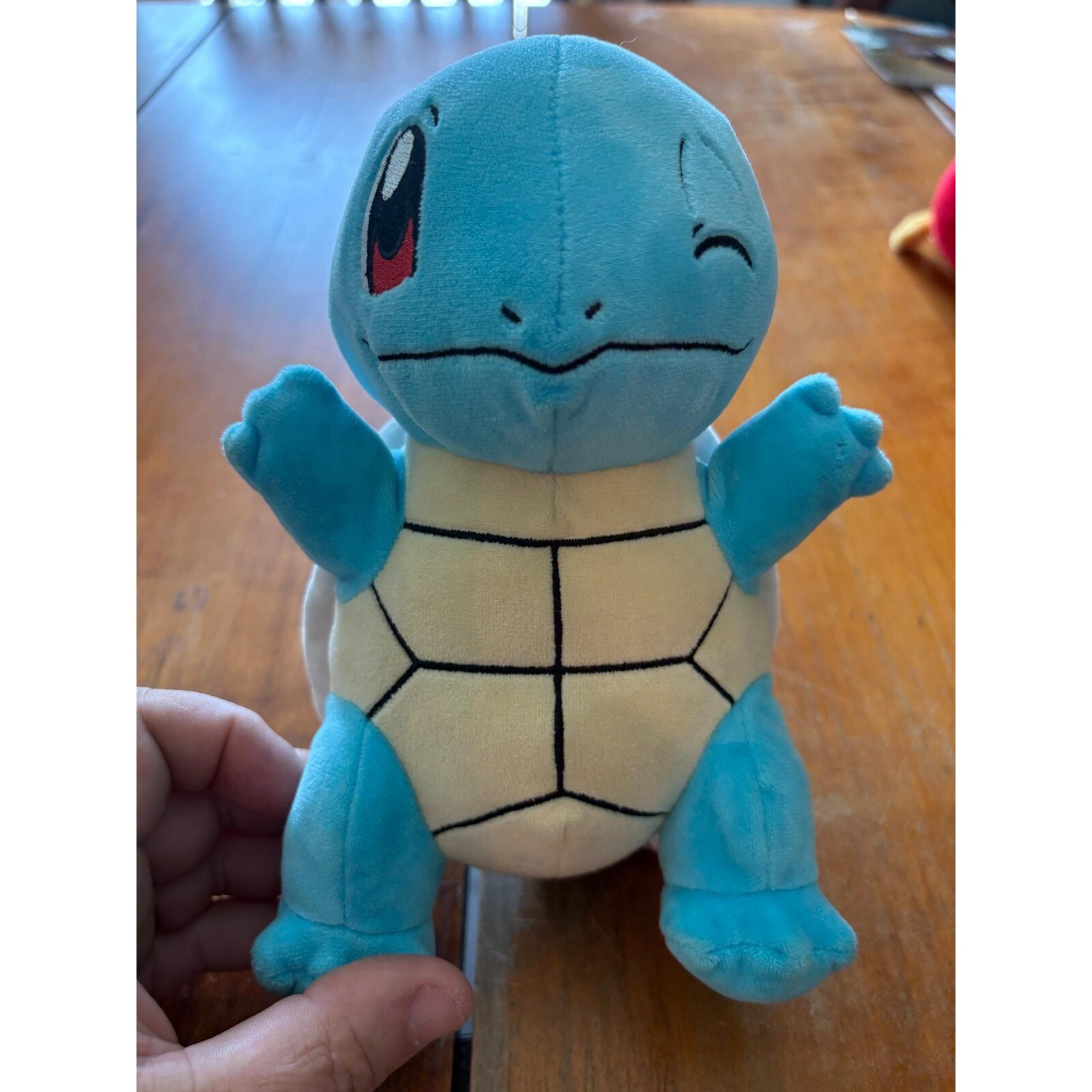 Pokemon Nintendo 2022 Game Freak Plush Stuffed Squirtle 8" Tall EUC